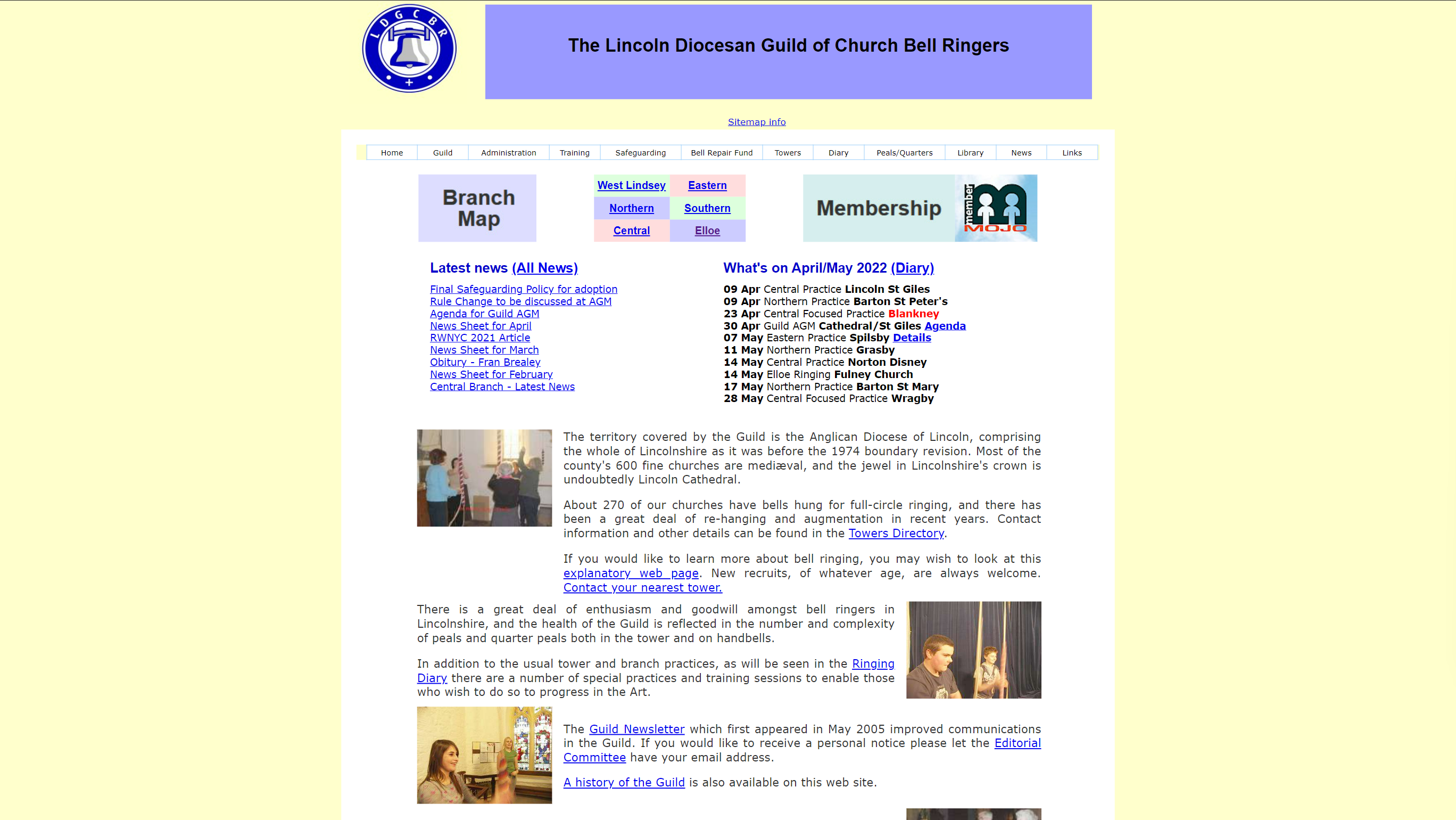 The Lincoln Diocesan Guild of Church Bell Ringers